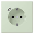 Jung LC1520-18C218 SCHUKO-Steckd.m.USB Typ C LC32042