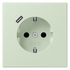 Jung LC1520-18C218 SCHUKO-Steckd.m.USB Typ C LC32042