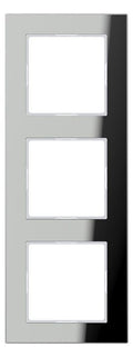 Jung AC583GLSI Glasrahmen 3fach Serie A creation silber