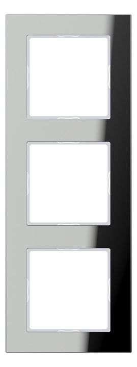 Jung AC583GLSI Glasrahmen 3fach Serie A creation silber