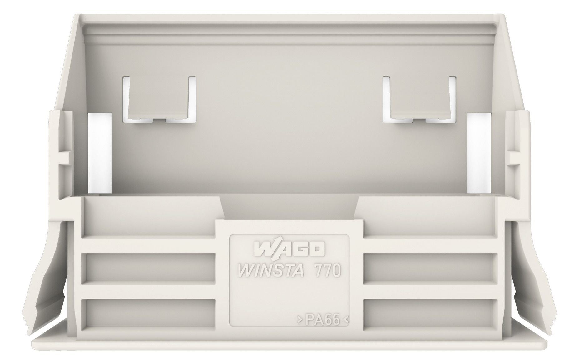WAGO 770-341 Snap-In-Rahmen,5-polig,0,5 … 2,0mm, weiß