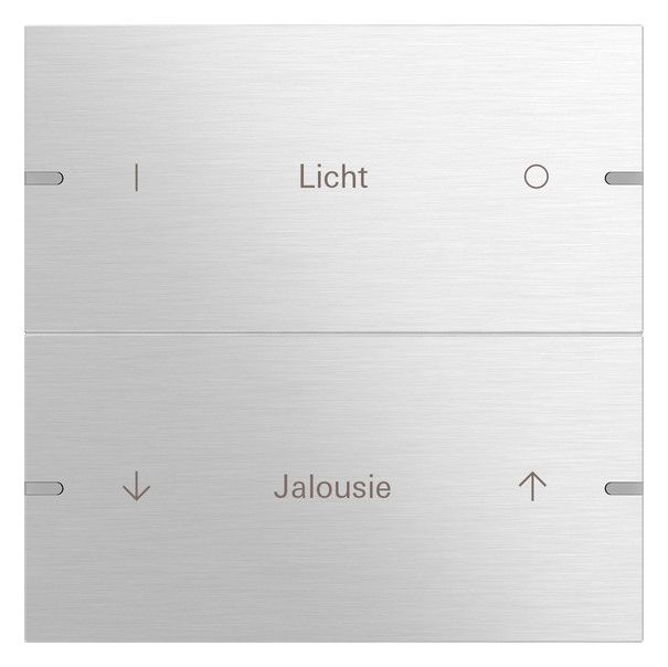 GIRA 503217 Wippenset 2fach indiv. Tastsensor4 TS4 Alu (eloxiert)