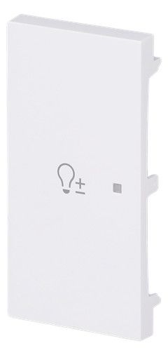 BJ 6234-21-44M Wippe 2-fach links m.Symbol "Dimmer"