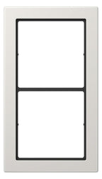 Jung FD982LG Rahmen 2fach FD-design lichtgrau