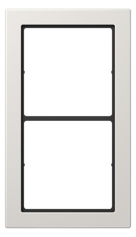 Jung FD982LG Rahmen 2fach FD-design lichtgrau