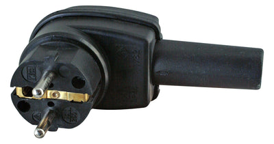 Kopp 178216009 Schuko Vollgummi Winkelstecker schwere-f.Kabel 3x2 5mm²