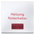 Mert 433919 Wippe f.Heizungs- Notschalter polarweiß System M