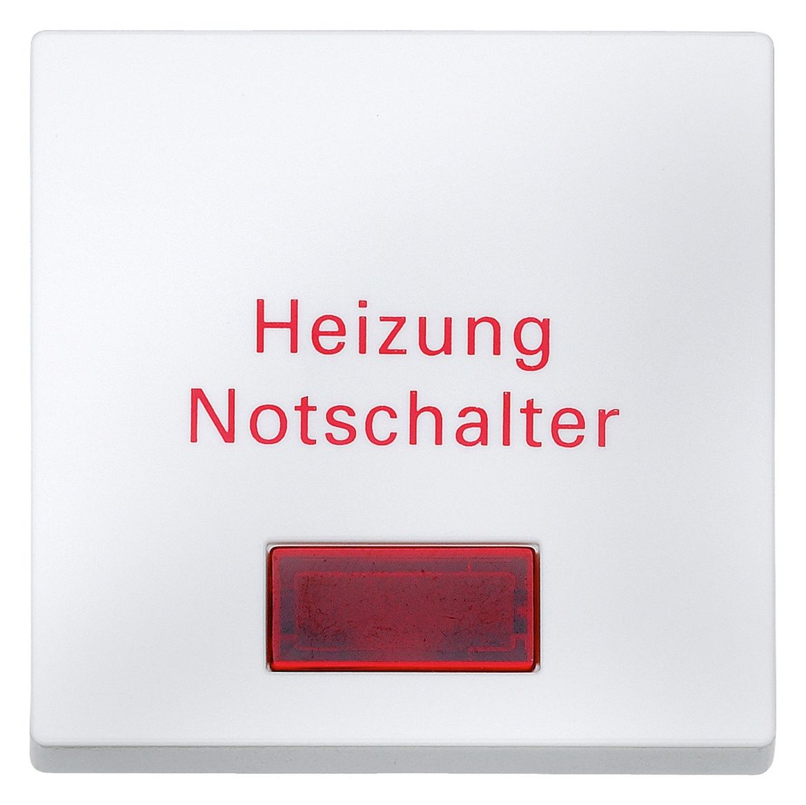 Mert 433919 Wippe f.Heizungs- Notschalter polarweiß System M