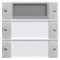 GIRA 2142015 Wippenset 2fach Plus BSF System 55 Klar/Grau matt (lackiert)