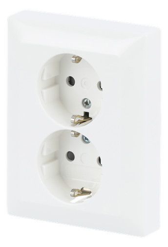 BJ 202 EUJRB-914 SCHUKO® DoppelSteckd volle Abd EBS o.Spreize