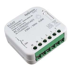 ELDAT RCJ31EN5001A01-K UP-Empfänger Easywave bidi 230V 1xSchließer Tasteing.