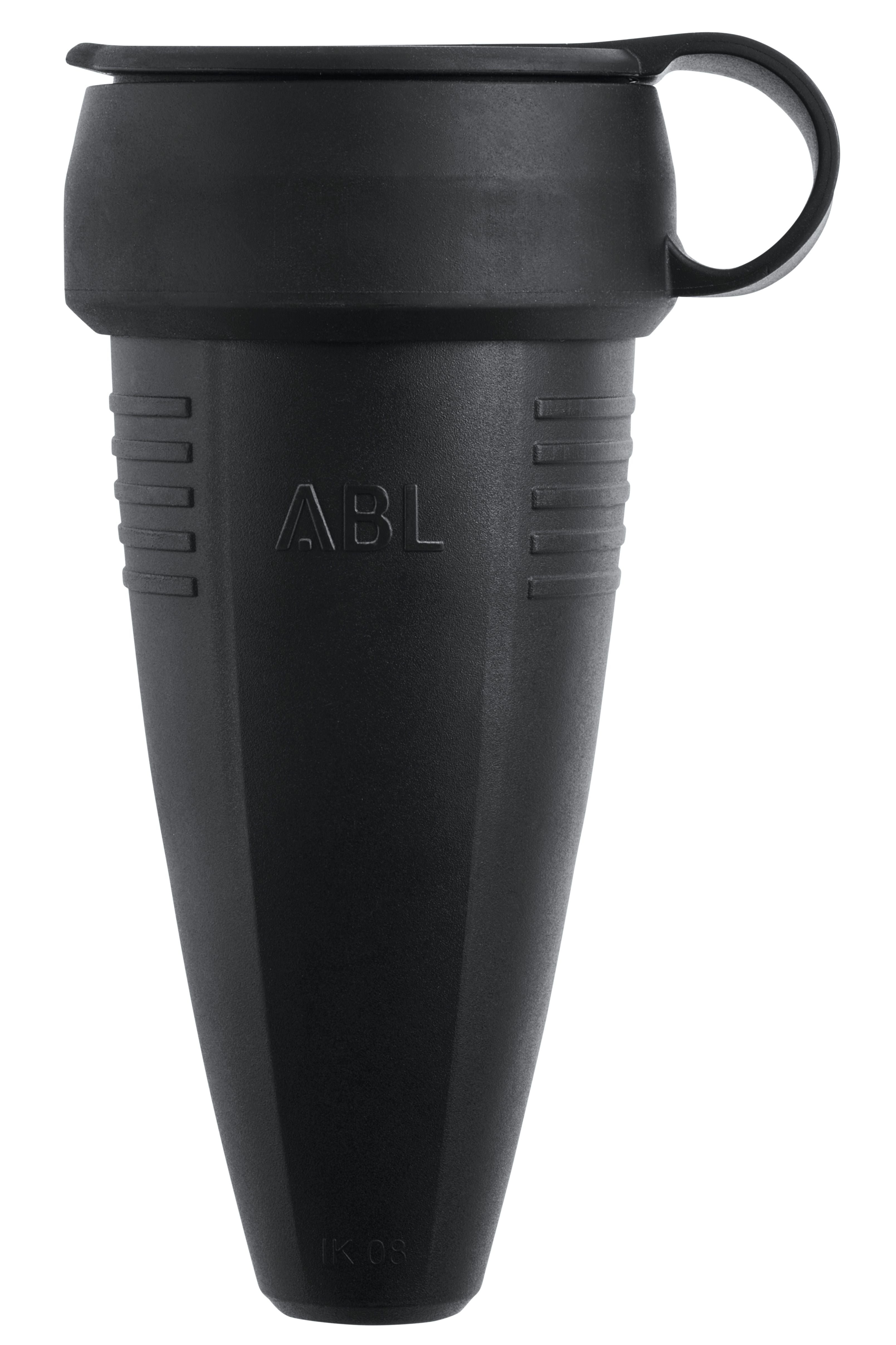 ABL 100000049 Original Kupplung SCHUKO Gummi (TPE) schwarz Manschette IP44 Typ