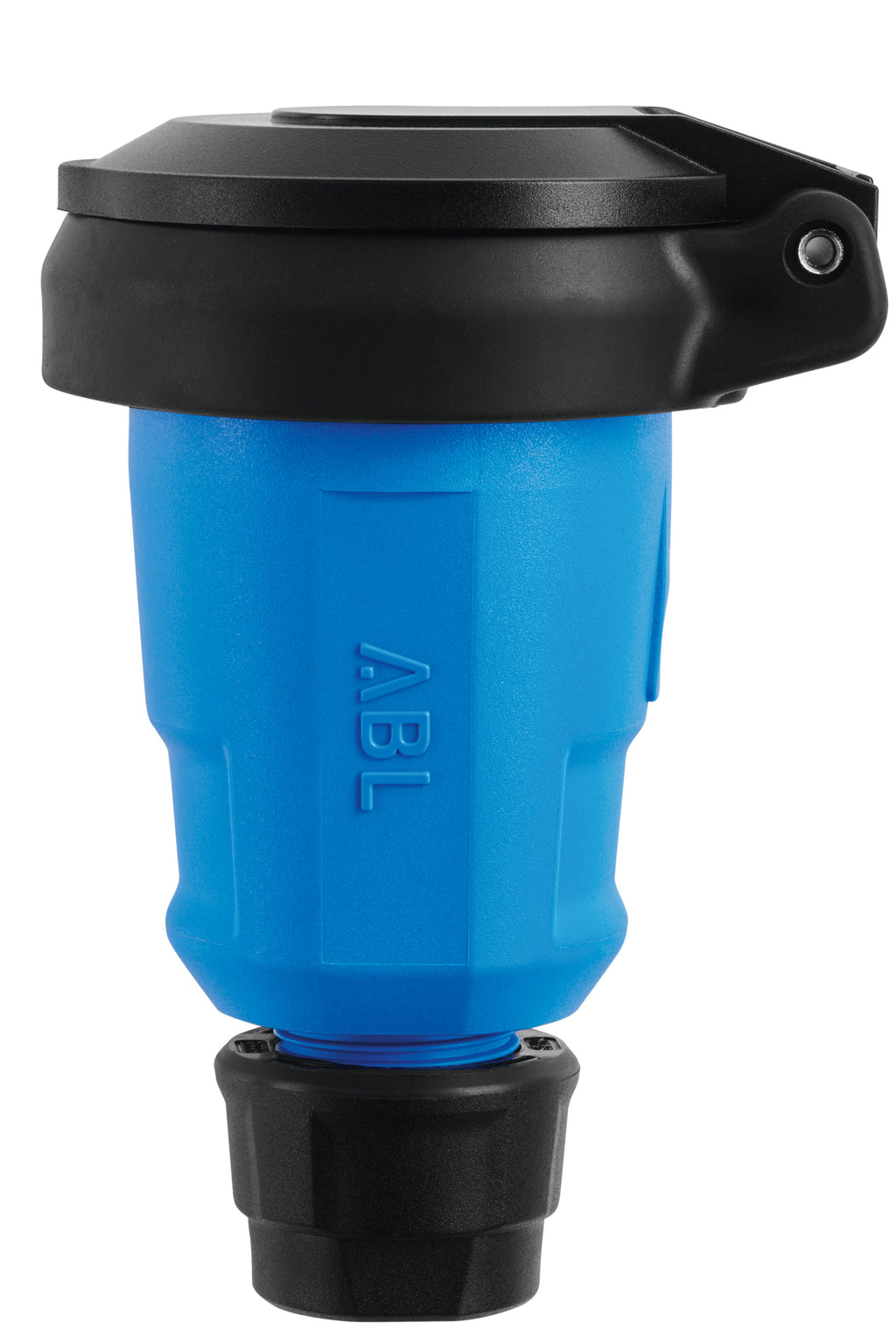 ABL 100000086 Hightech Kupplung SCHUKO Elamid blau,selbstschl.IP54 Typ 1580