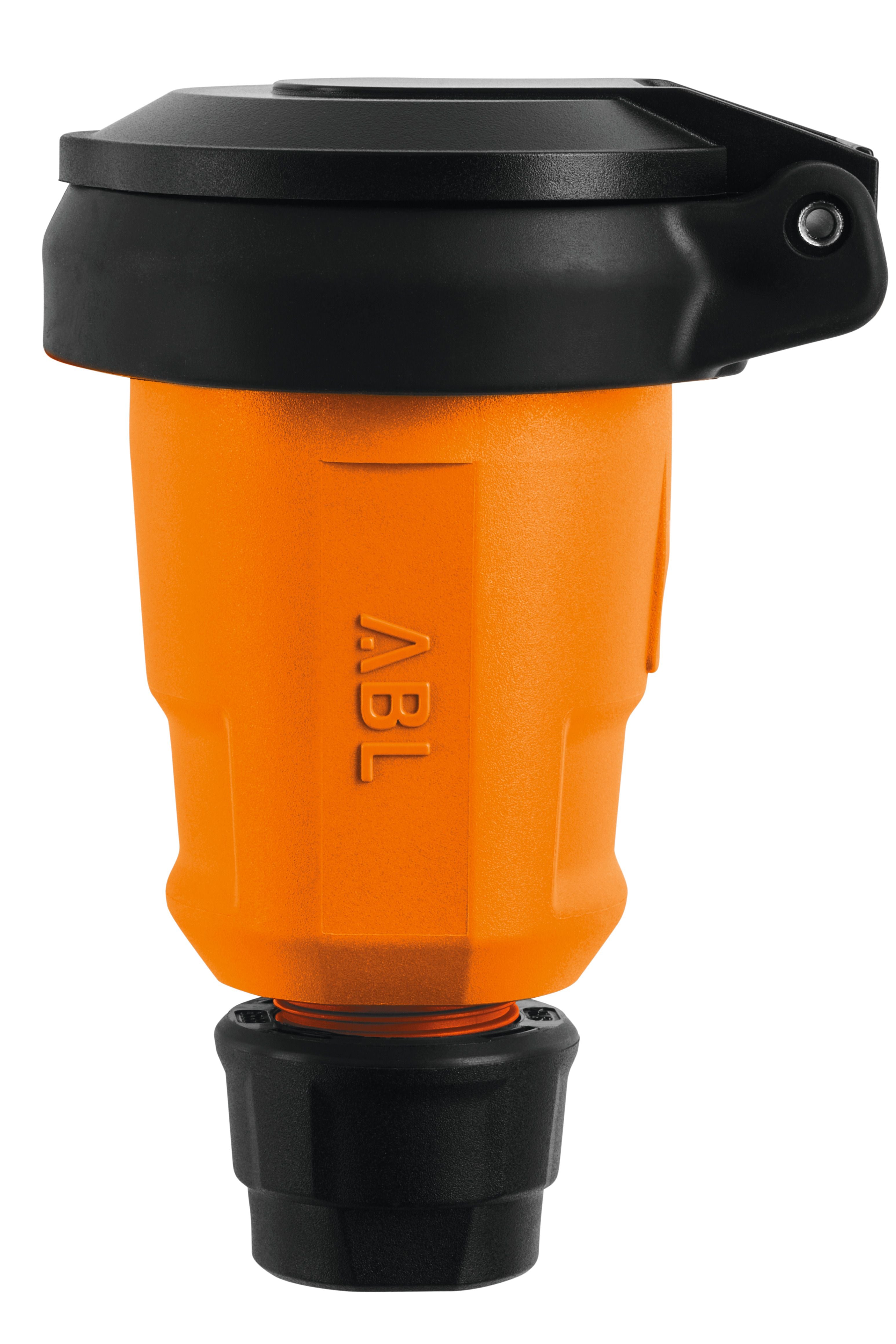ABL 100000087 Hightech Kupplung SCHUKO Elamid orange selbstschl.IP54 Typ 1580