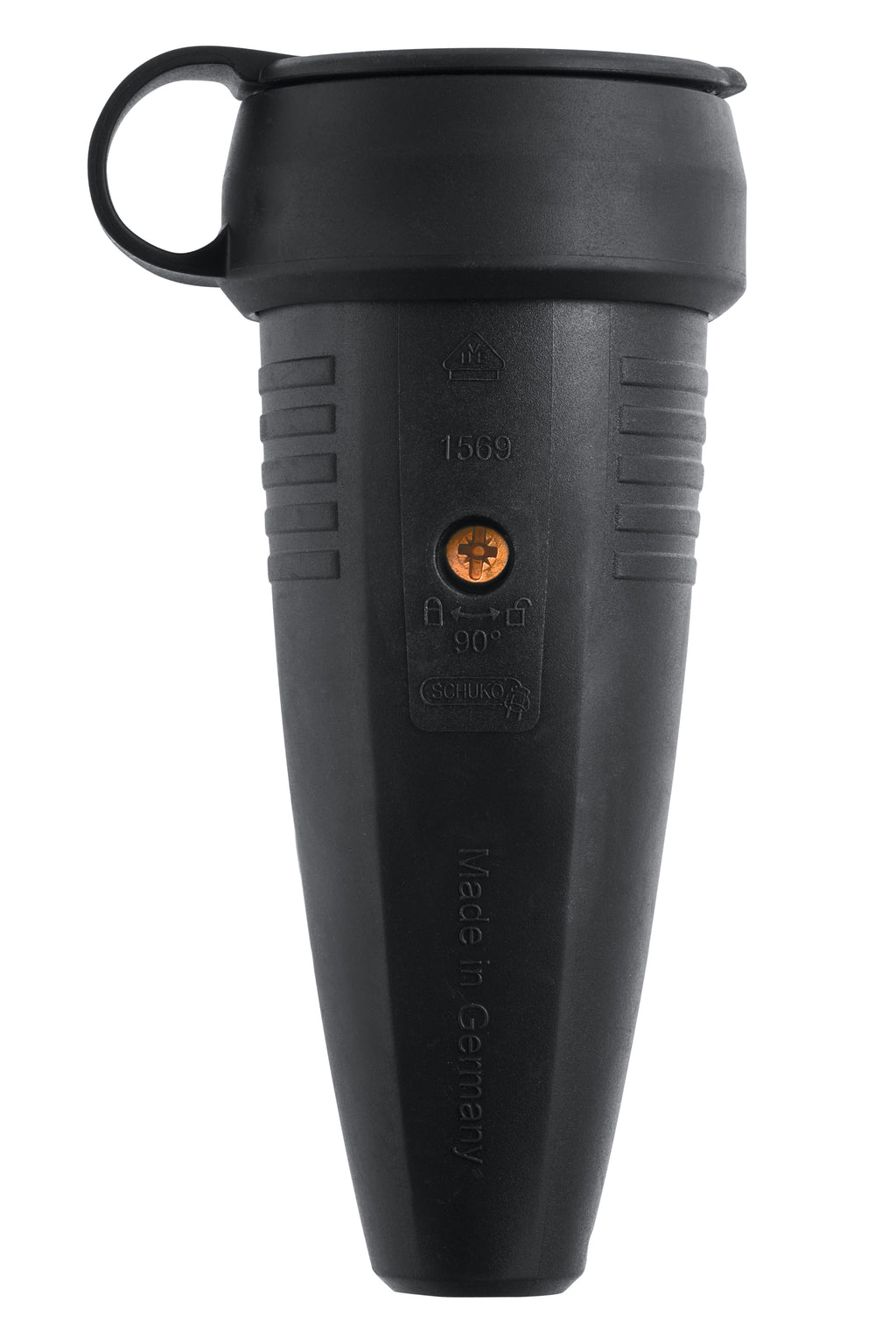 ABL 100000054 Expert Kupplung SCHUKO Gummi (TPE) schwarz Manschette sv IP44