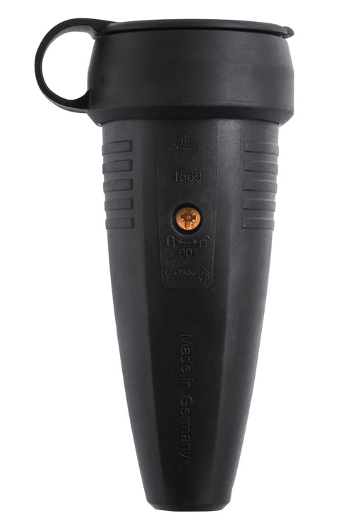 ABL 100000054 Expert Kupplung SCHUKO Gummi (TPE) schwarz Manschette sv IP44
