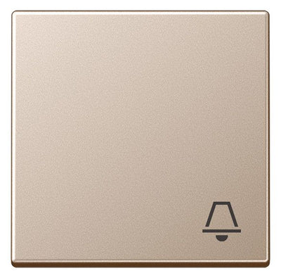 Jung A590KCH Wippe Symbol Klingel Serie A champagner