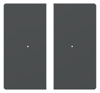 Mert MEG 5220-6034 Wippen Taster-Modul 2fach Anthrazit