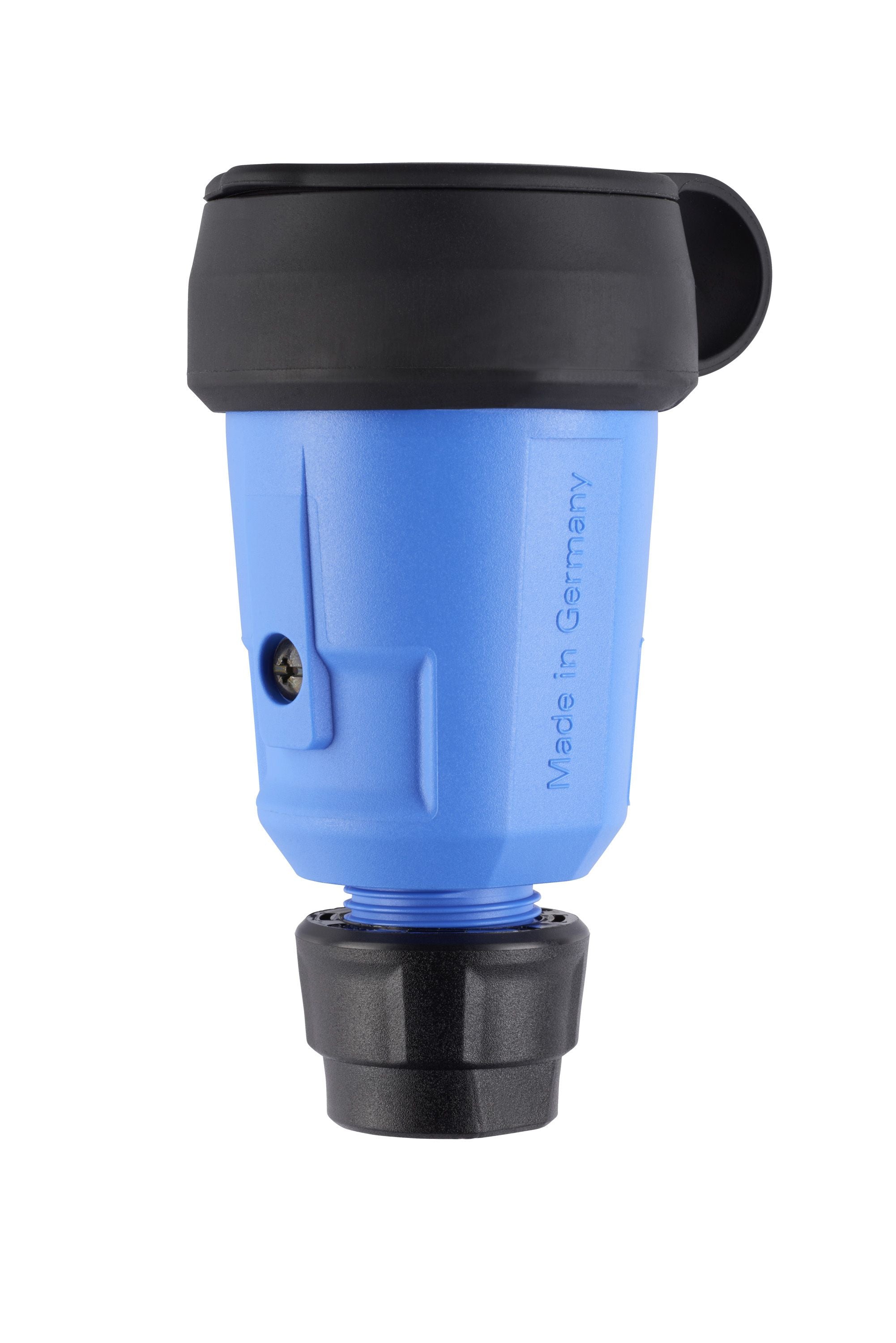 ABL 100000076 Hightech Kupplung SCHUKO Elamid bl Manschette Ber.schutz IP44 Typ