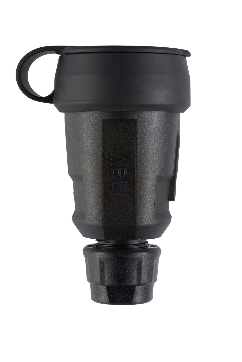 ABL 100000080 Hightech Kupplung SCHUKO Elamid schwarz Manschette IP44 Typ 1580