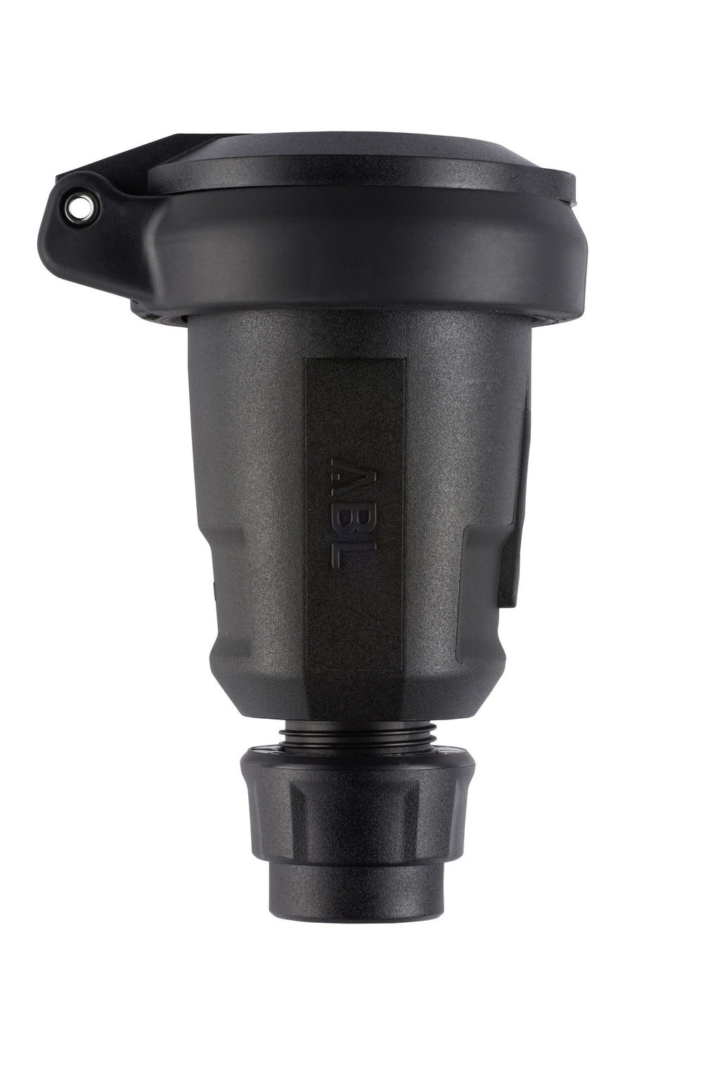 ABL 100000084 Hightech Kupplung SCHUKO Elamid schwarz selbstschl.IP54 Typ 1580