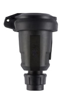 ABL 100000084 Hightech Kupplung SCHUKO Elamid schwarz selbstschl.IP54 Typ 1580