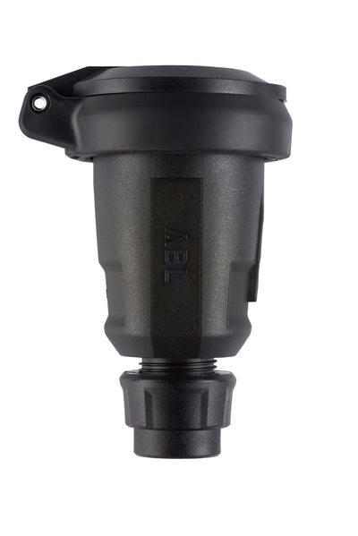 ABL 100000084 Hightech Kupplung SCHUKO Elamid schwarz selbstschl.IP54 Typ 1580