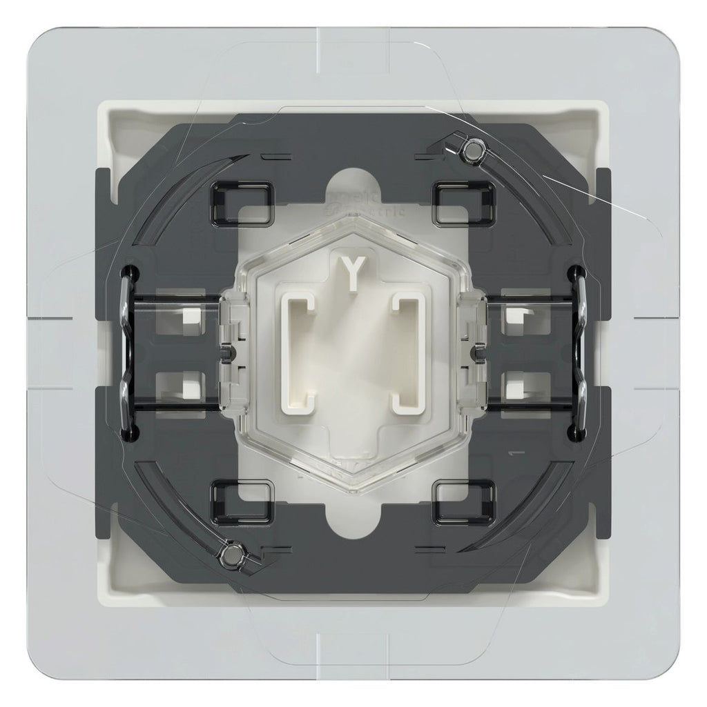 Mert 432019 Wippe IP44 polarweiß glänzend System M