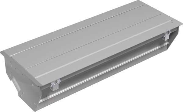 Bachmann 338.0221 CONF Einbaurahmen lang RAL9006