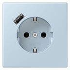 Jung LC1520-18A208 SCHUKO-Steckd.m.USB Typ A LC32022