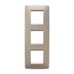 GEWISS GW16127TC Abdeckrahmen ONE International 2+2+2M vert. Hanf