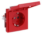 BJ 20 EUKNB-12-82 SCHUKO Steckdosen-Einsatz rt RAL3020 future