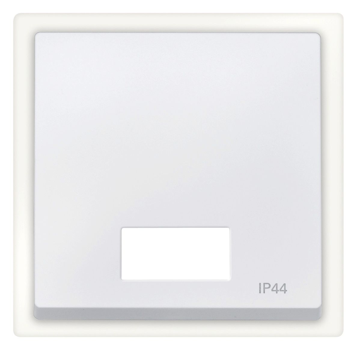 Mert 433719 Wippe m.Fenster rechteckig IP44 polarweiß System M