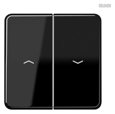 Jung CD595PSW Wippe m.Symbolen Auf/Ab f.509VU/539VU schwarz