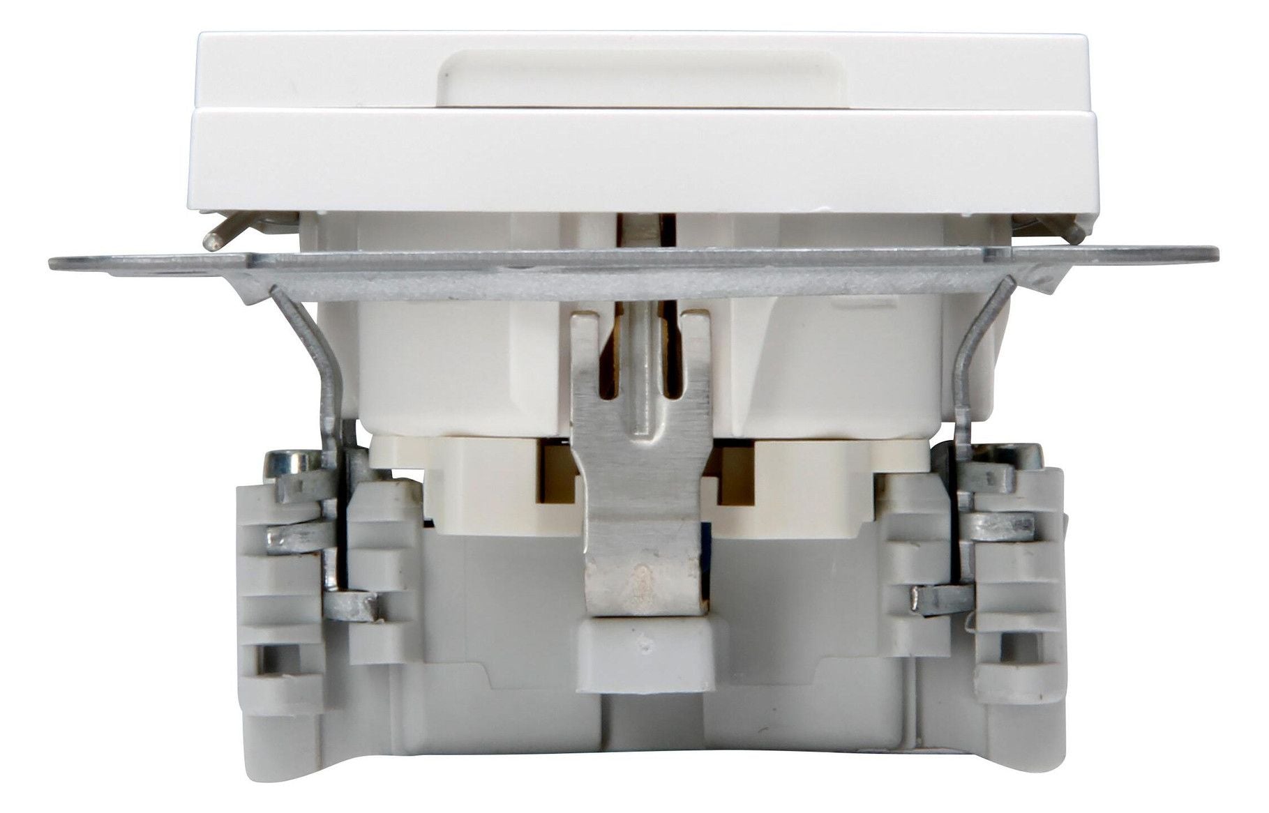 Kopp 940129002 HK07 Schuko Steckdose Klappd.erh.Ber.schutz reinweiß