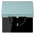 Jung LC1520BFKIKL214 SCHUKO Steckd.KI m. Klappdeckel LC32033
