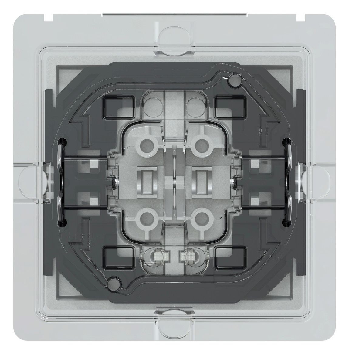 Mert MEG 3424-0460 Doppelwippe m.Ko.- fenster IP44 aluminium System M