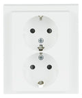 BJ 202 EUJB-884 SCHUKO® Doppelsteckdose volle Abdeckung EBS