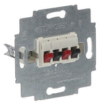 BJ 0248/02-101 Lautsprecher- Anschlussdose 2f weiss