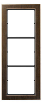 Jung FDME2983AT Rahmen 3fach FD-design Messing antik