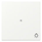 GIRA 367427 Wippe Kontrollfenster+Symbol Licht System 55 Reinweiß seidenmatt