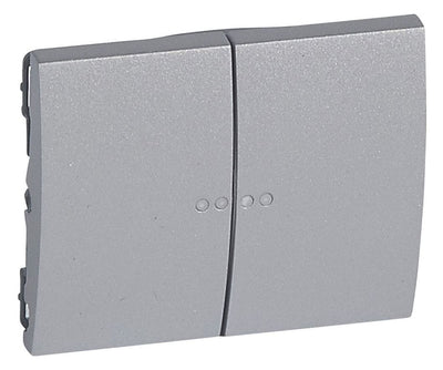 Legrand 771379 Wippe m.eingesetztem Fenster soft Aluminium