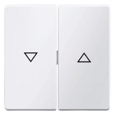 Berker 16256089 Wippe m.Aufdruck Symbol Pfeil Q.1/Q.3 polarweiß samt
