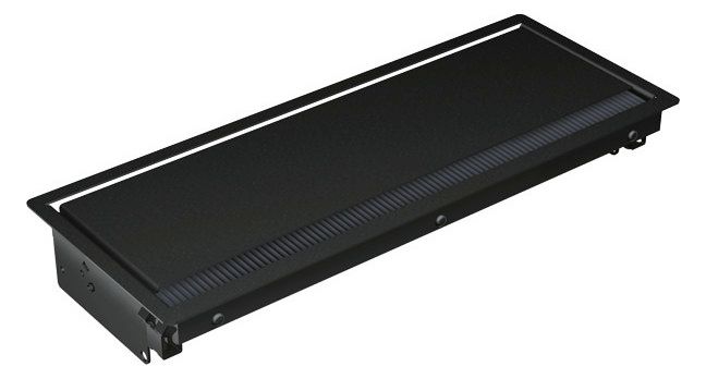 Bachmann 911.003 CONI Einbaurahmen lang schwarz RAL9005