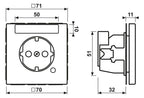 Jung LS1520INAKOGN SCHUKO Steckdose