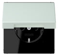 Jung LC1520BFKIKL215 SCHUKO Steckd.KI m. Klappdeckel LC32034