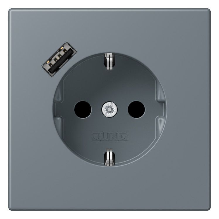 Jung LC1520-18A251 SCHUKO-Steckd.m.USB Typ A LC4320H