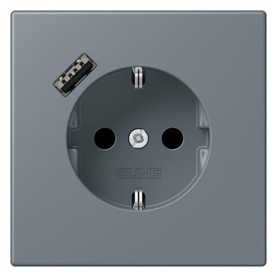 Jung LC1520-18A251 SCHUKO-Steckd.m.USB Typ A LC4320H
