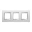 GEWISS GW16226TB Abdeckrahmen LUX International 2+2+2M horiz. Milchweiss