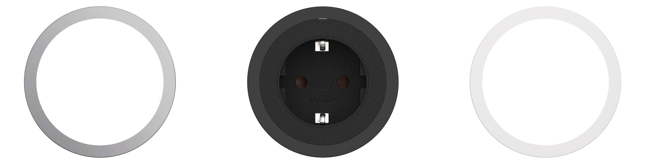 Bachmann 926.001 PIX 1xSchuko sw 2,0m AEH